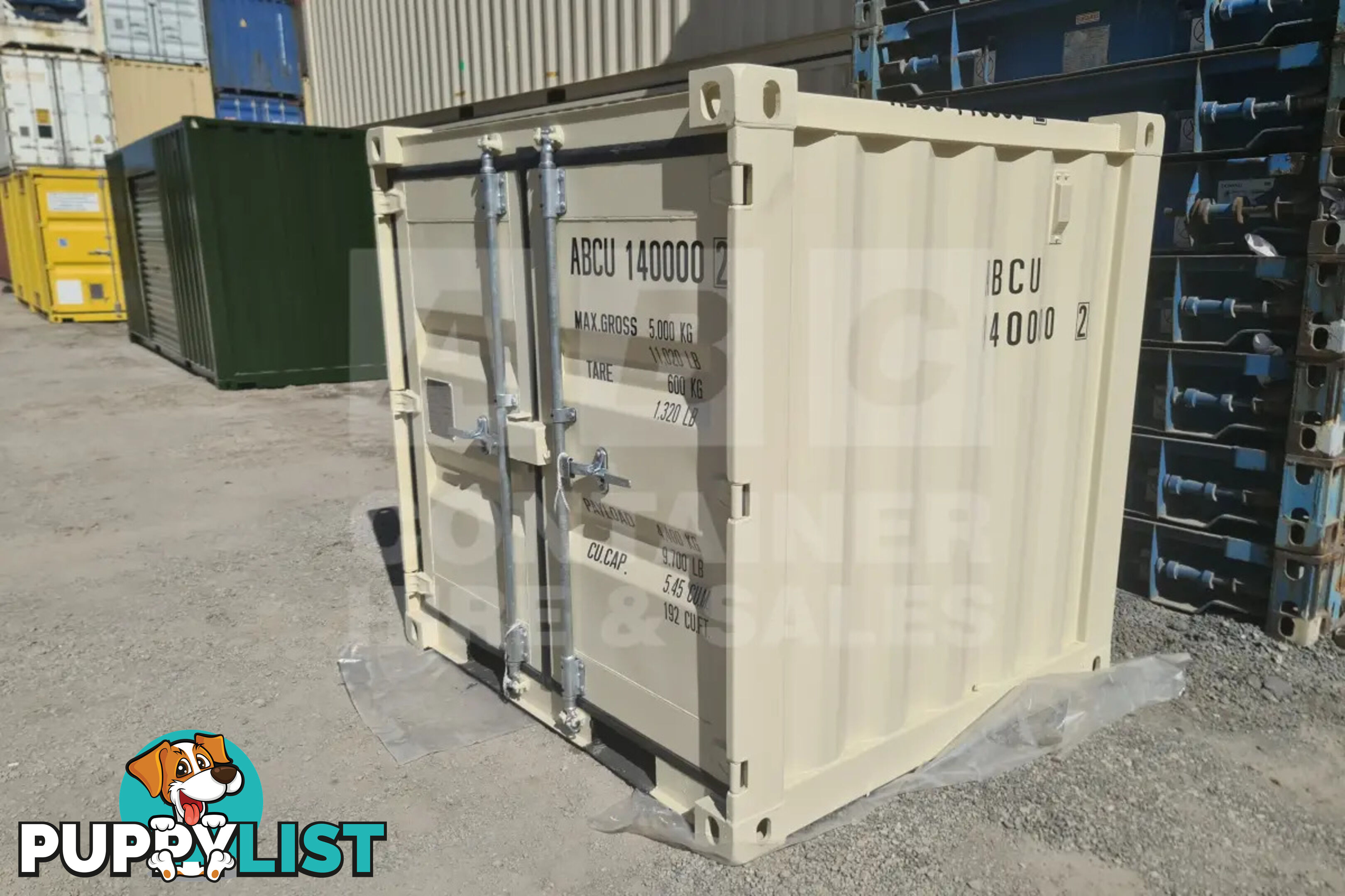 6' SHIPPING CONTAINER (FACTORY BUILT)