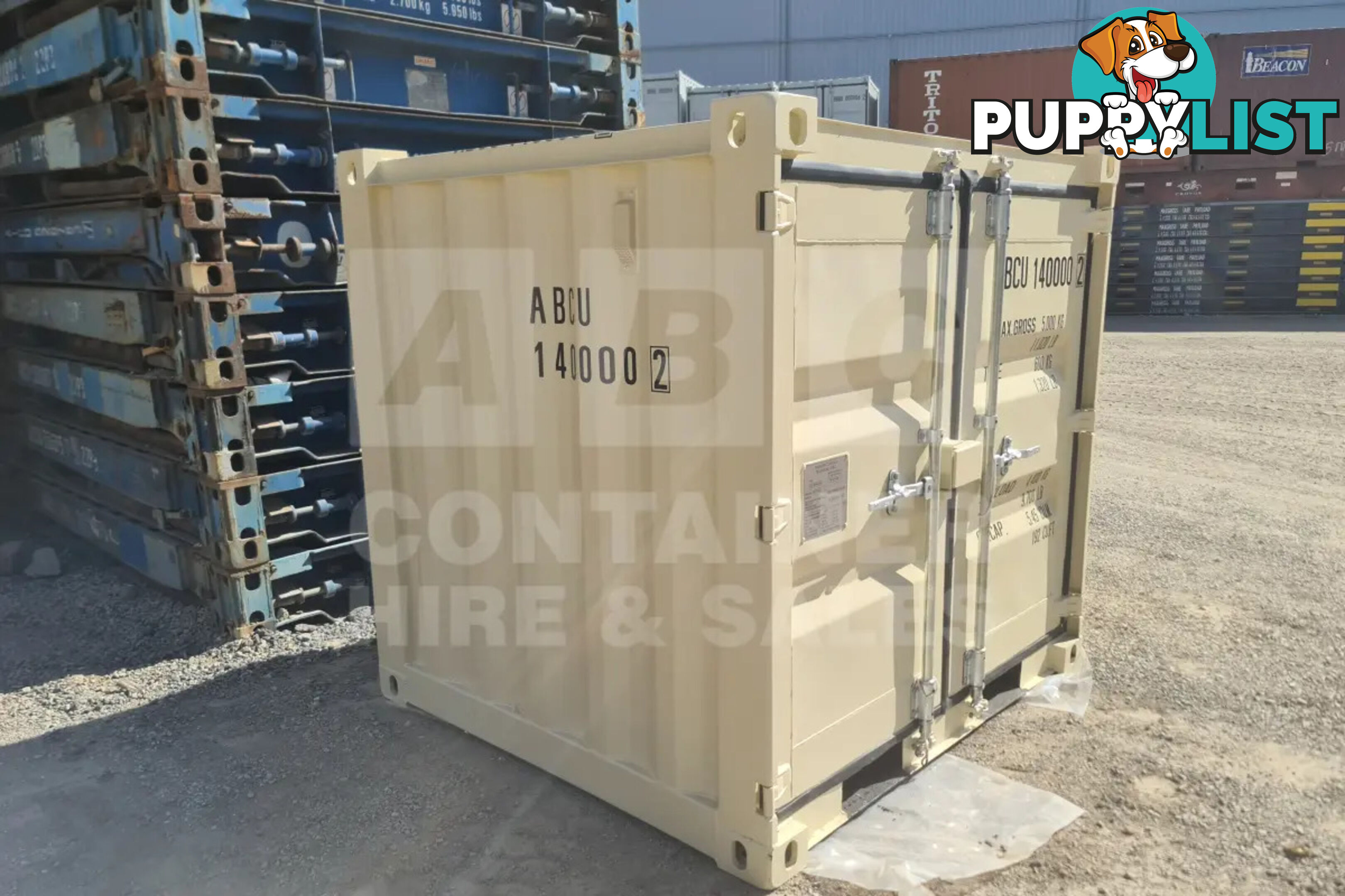 6' SHIPPING CONTAINER (FACTORY BUILT)