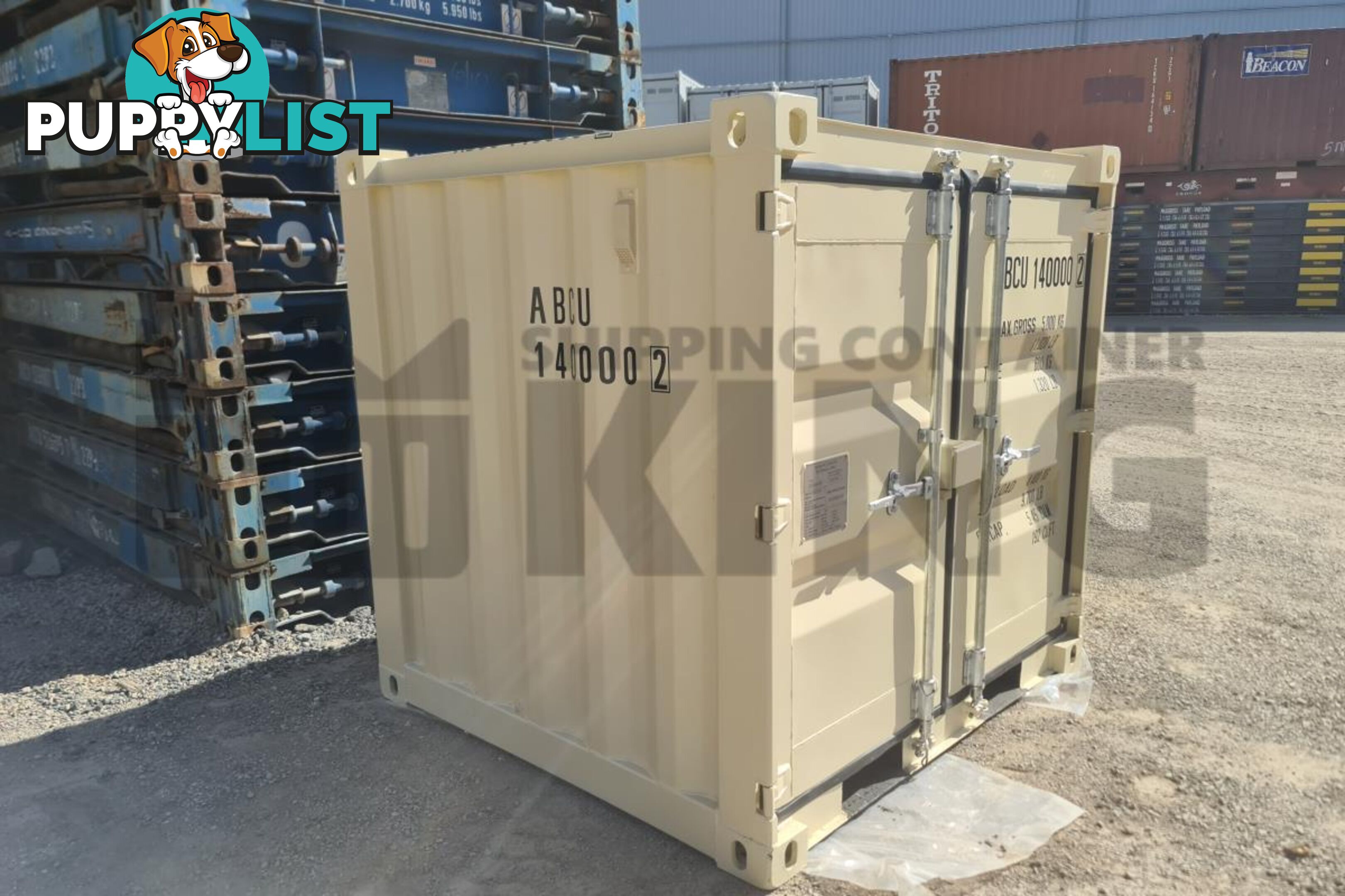 6' SHIPPING CONTAINER (FACTORY BUILT)