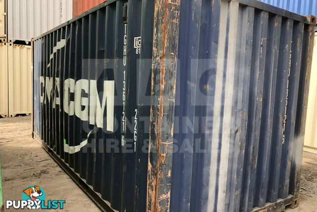 20' STANDARD HEIGHT SHIPPING CONTAINER - in Brisbane