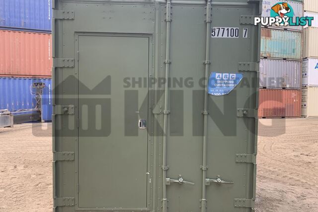 40' HIGH CUBE SHIPPING CONTAINER (NON-OPERATIONAL, MODIFIED) - in Brisbane