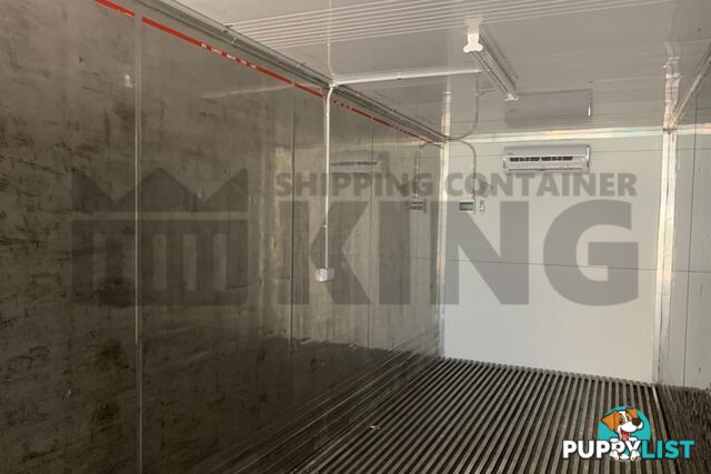 40' HIGH CUBE SHIPPING CONTAINER (NON-OPERATIONAL, MODIFIED) - in Brisbane