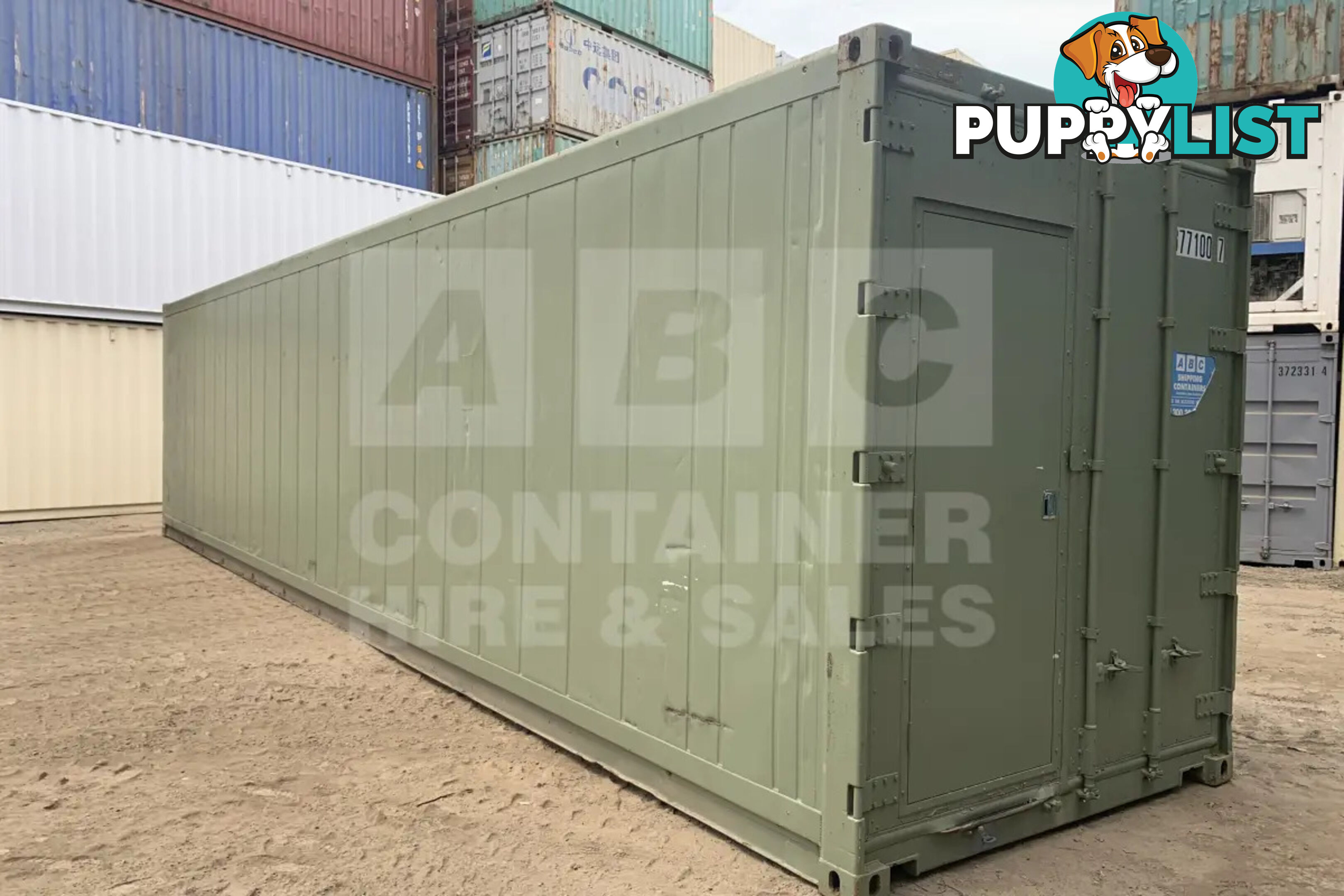 40' HIGH CUBE SHIPPING CONTAINER (NON-OPERATIONAL, MODIFIED) - in Brisbane