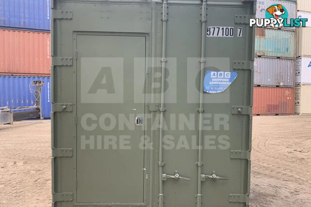 40' HIGH CUBE SHIPPING CONTAINER (NON-OPERATIONAL, MODIFIED) - in Brisbane