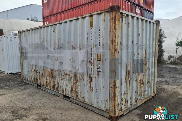 20' STANDARD HEIGHT SHIPPING CONTAINER - in Brisbane