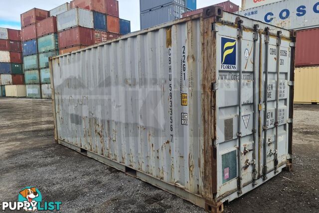 20' STANDARD HEIGHT SHIPPING CONTAINER - in Brisbane