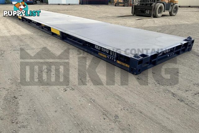 40' PLATFORM 316MM BASE DEPTH SHIPPING CONTAINER (BUILT IN TWIST LOCK)