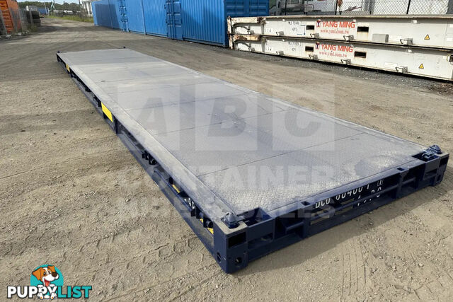 40' PLATFORM 316MM BASE DEPTH SHIPPING CONTAINER (BUILT IN TWIST LOCK)