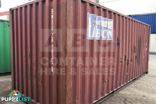 20' STANDARD HEIGHT SHIPPING CONTAINER
