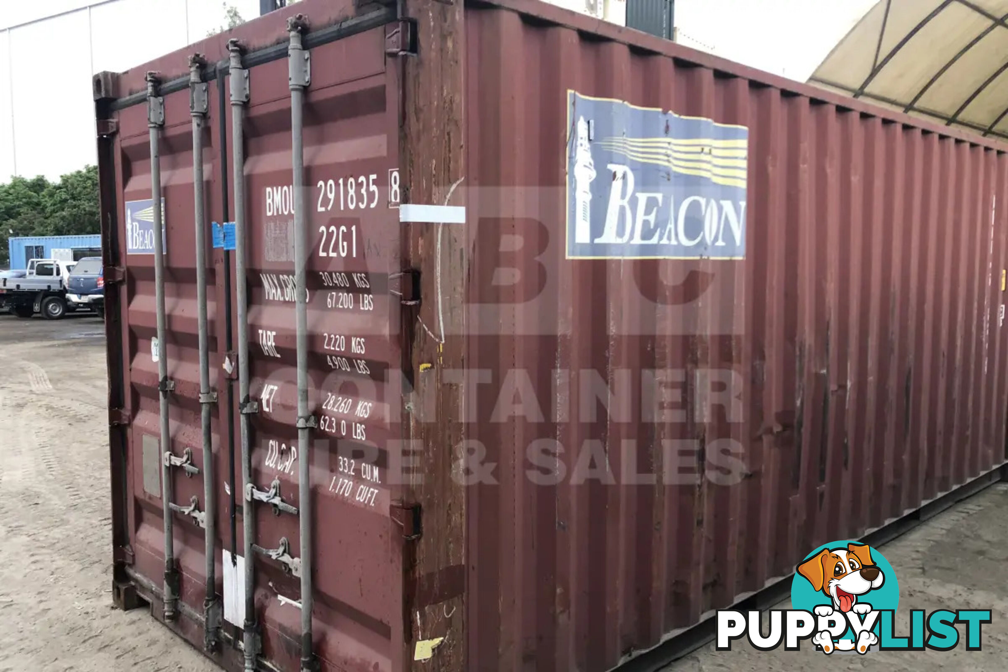 20' STANDARD HEIGHT SHIPPING CONTAINER