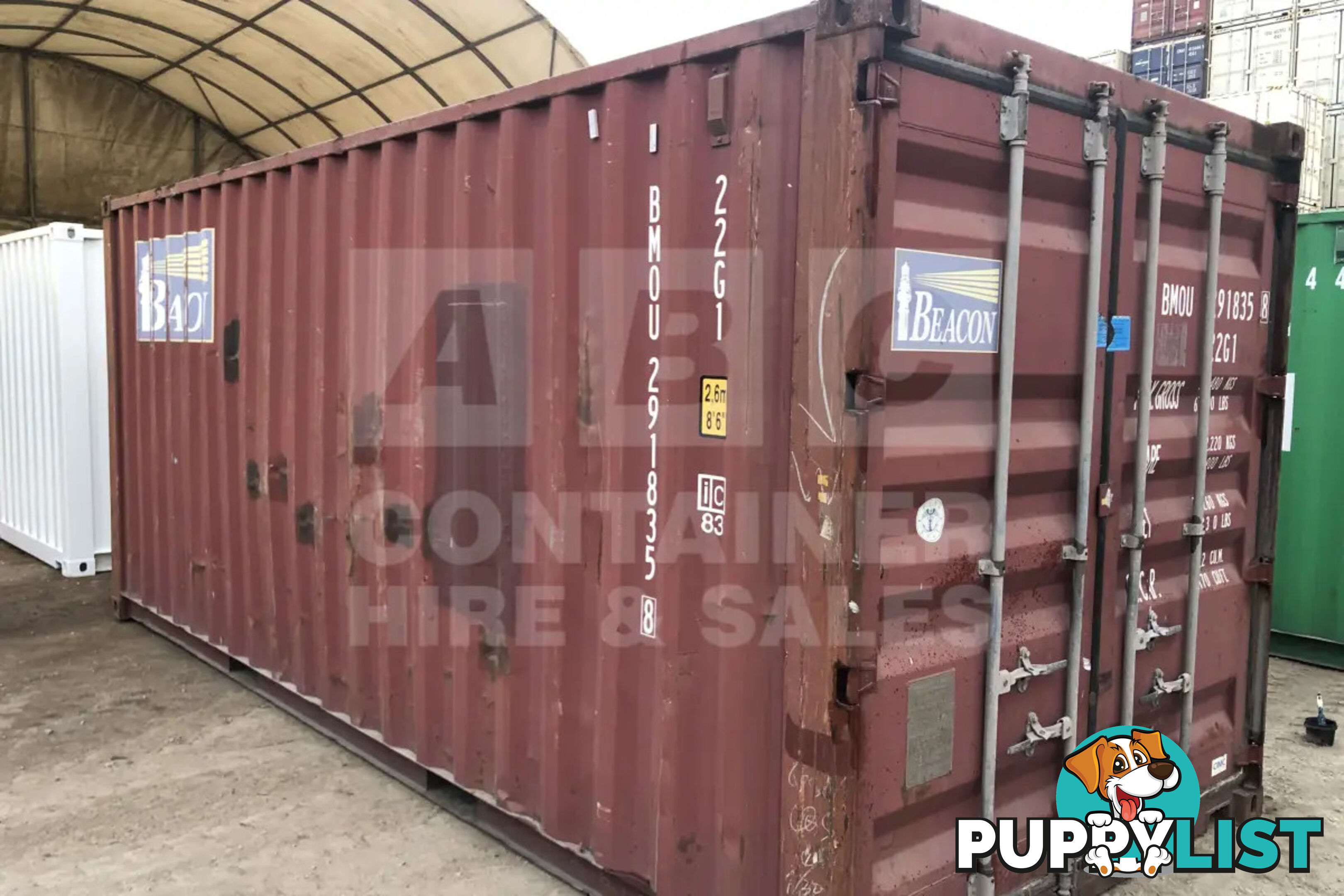 20' STANDARD HEIGHT SHIPPING CONTAINER