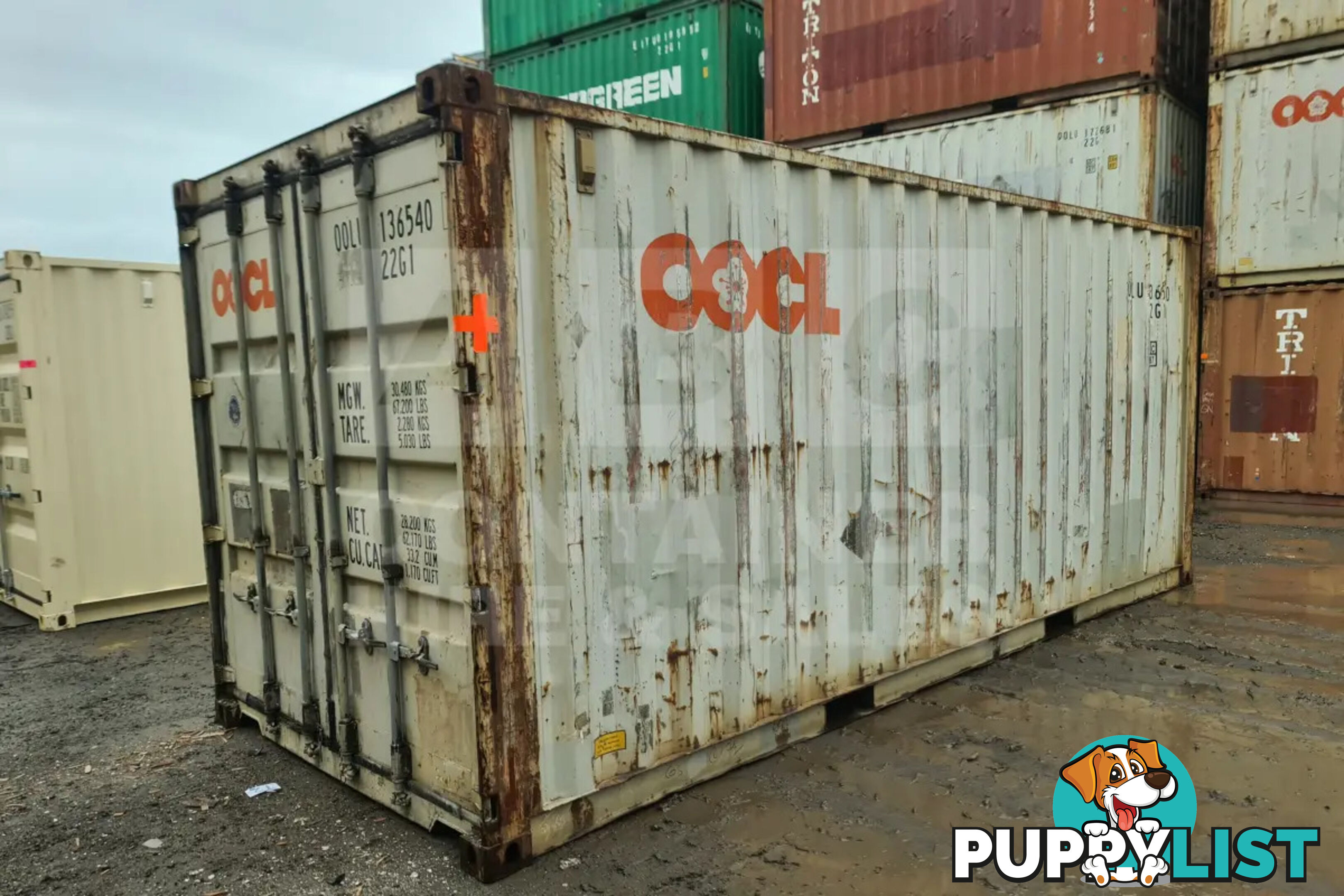 20' STANDARD HEIGHT SHIPPING CONTAINER