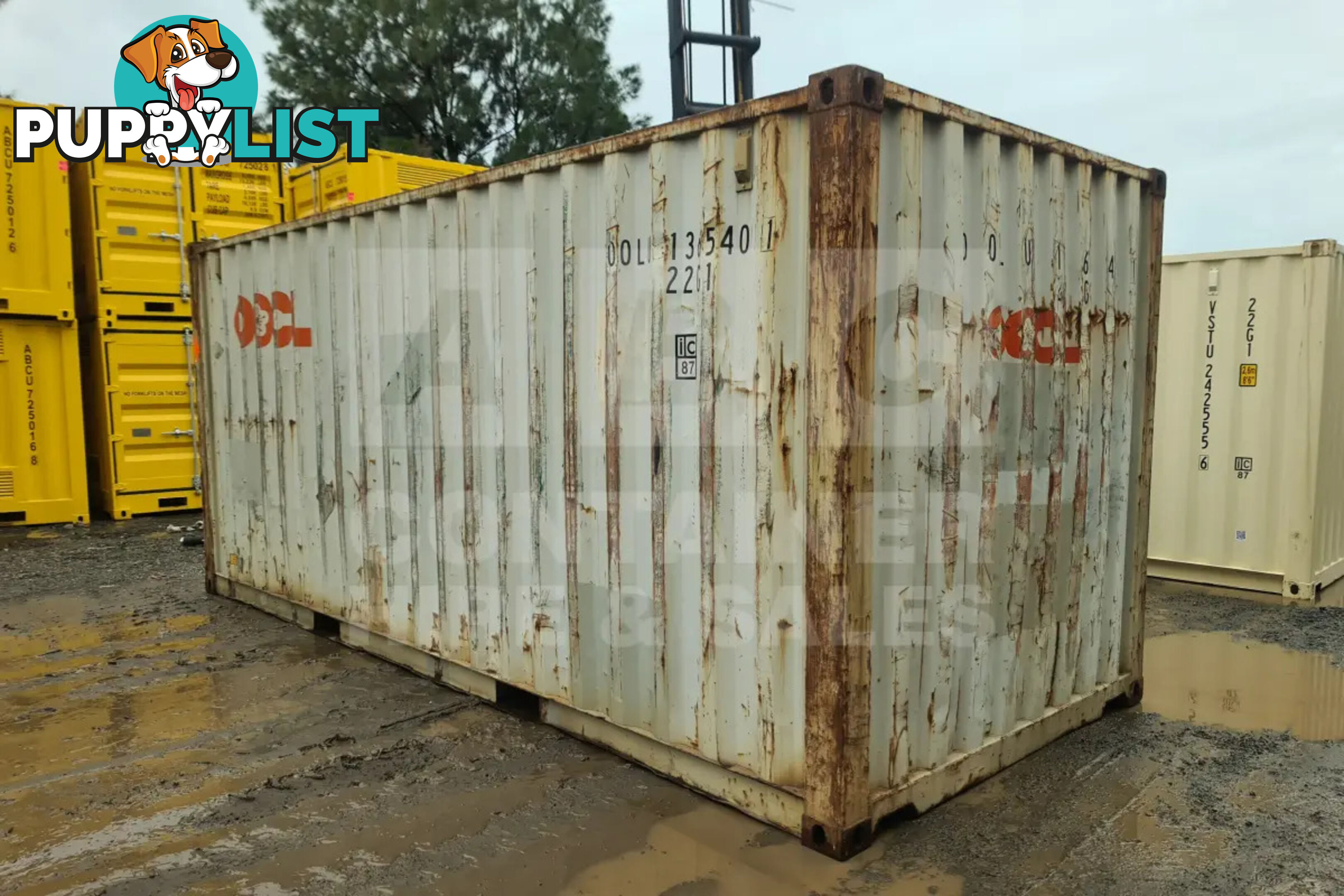 20' STANDARD HEIGHT SHIPPING CONTAINER