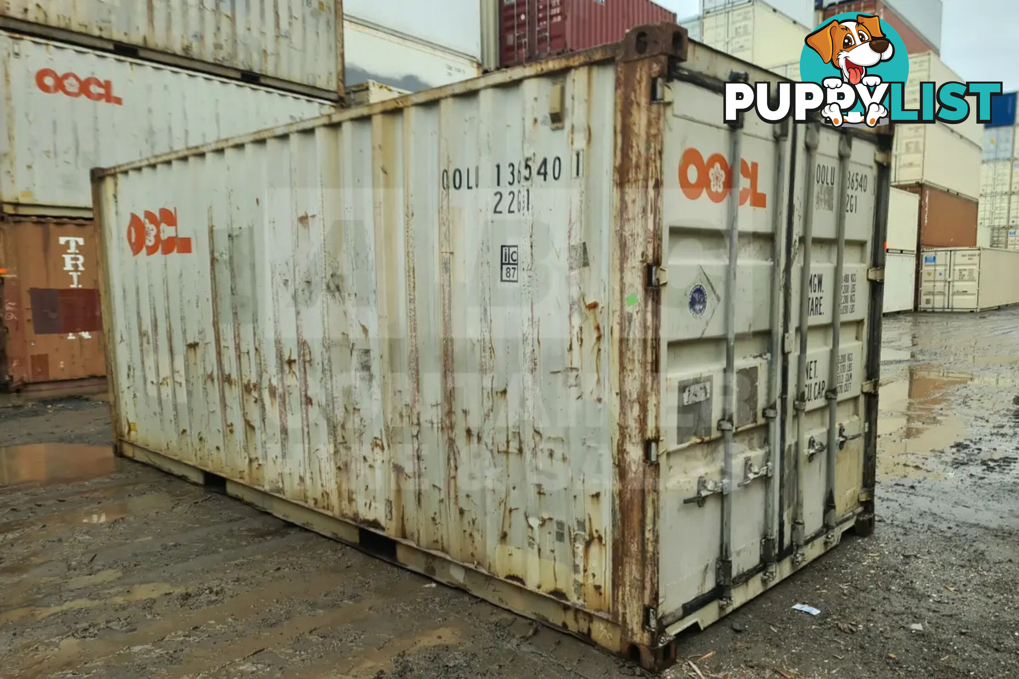 20' STANDARD HEIGHT SHIPPING CONTAINER