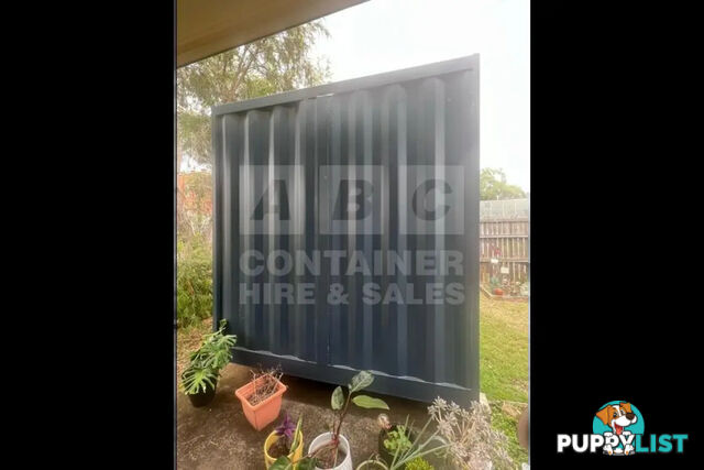 10' STANDARD HEIGHT SHIPPING CONTAINER (CONTAINER DOOR END)