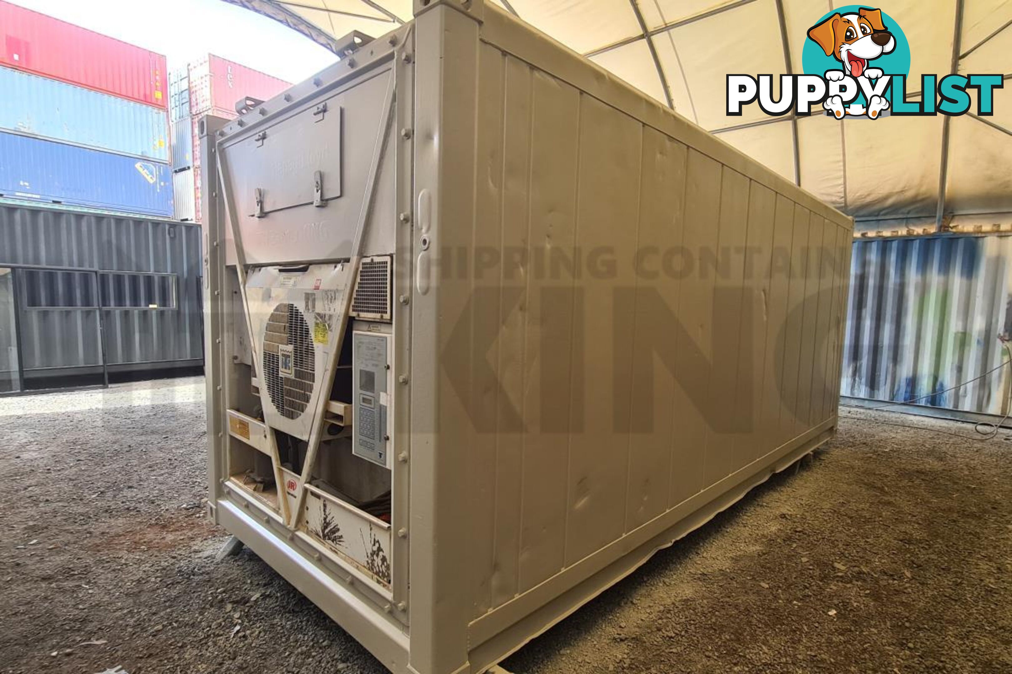 20' STANDARD HEIGHT REFRIGERATED "REEFER" SHIPPING CONTAINER (OPERATIONAL) - in Brisbane