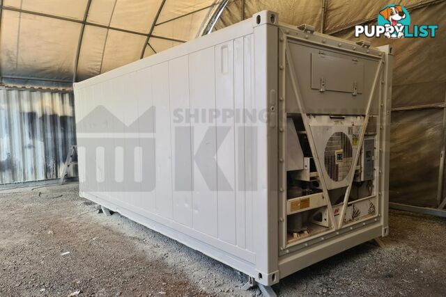 20' STANDARD HEIGHT REFRIGERATED "REEFER" SHIPPING CONTAINER (OPERATIONAL) - in Brisbane