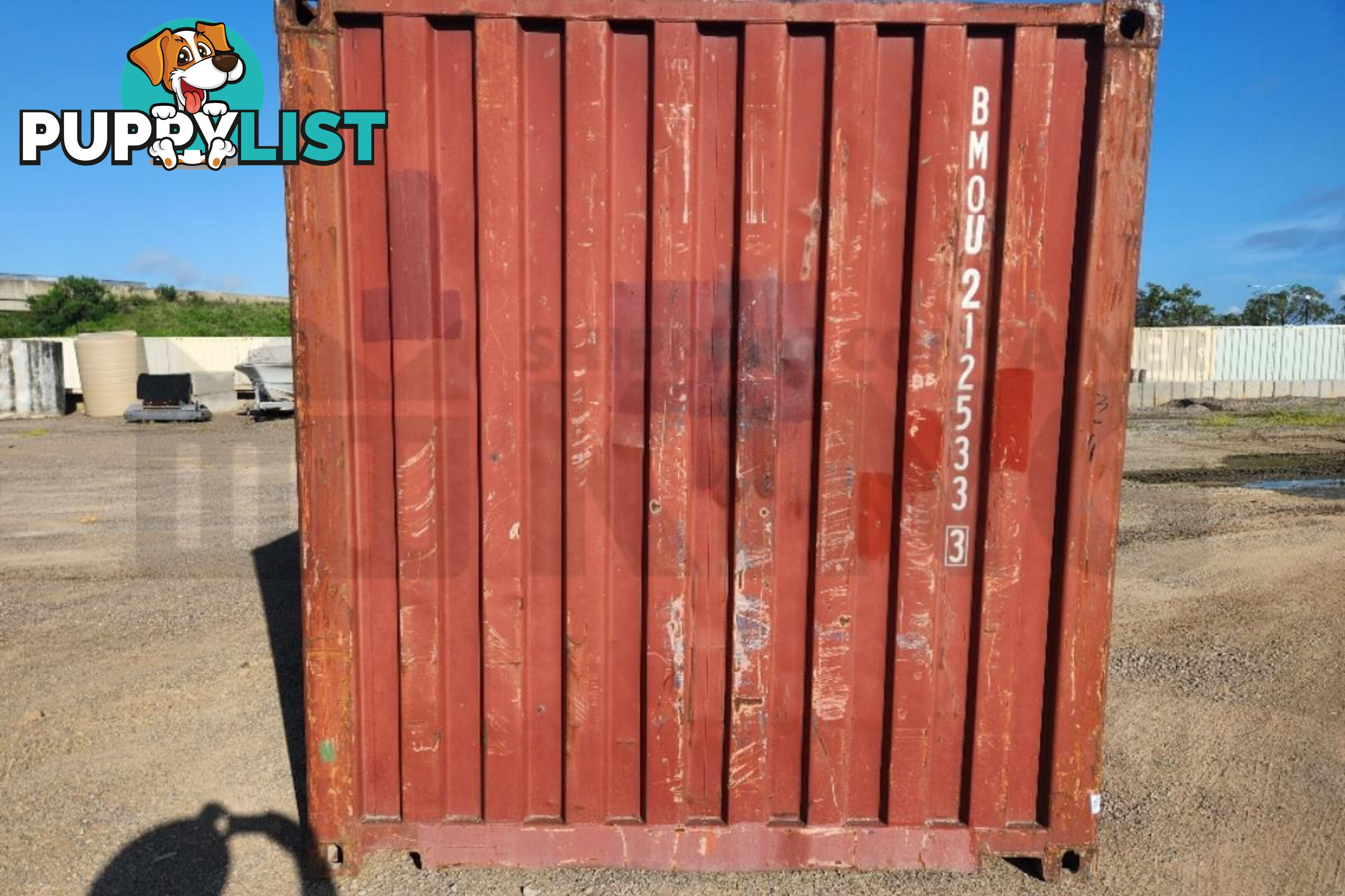 20' STANDARD HEIGHT SHIPPING CONTAINER - in Townsville