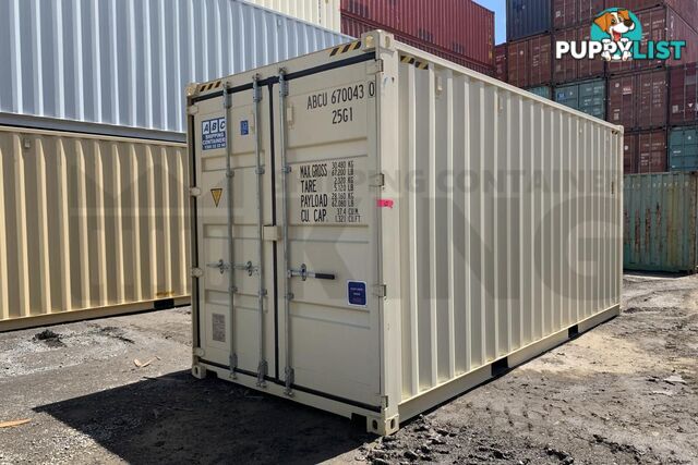 20' HIGH CUBE SHIPPING CONTAINER (STEEL FLOOR) - in Brisbane