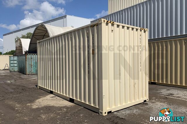 20' HIGH CUBE SHIPPING CONTAINER (STEEL FLOOR) - in Brisbane