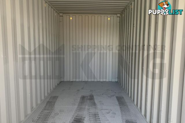 20' HIGH CUBE SHIPPING CONTAINER (STEEL FLOOR) - in Brisbane