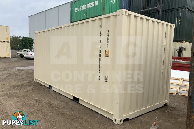 20' STANDARD HEIGHT SHIPPING CONTAINER (STEEL FLOOR)