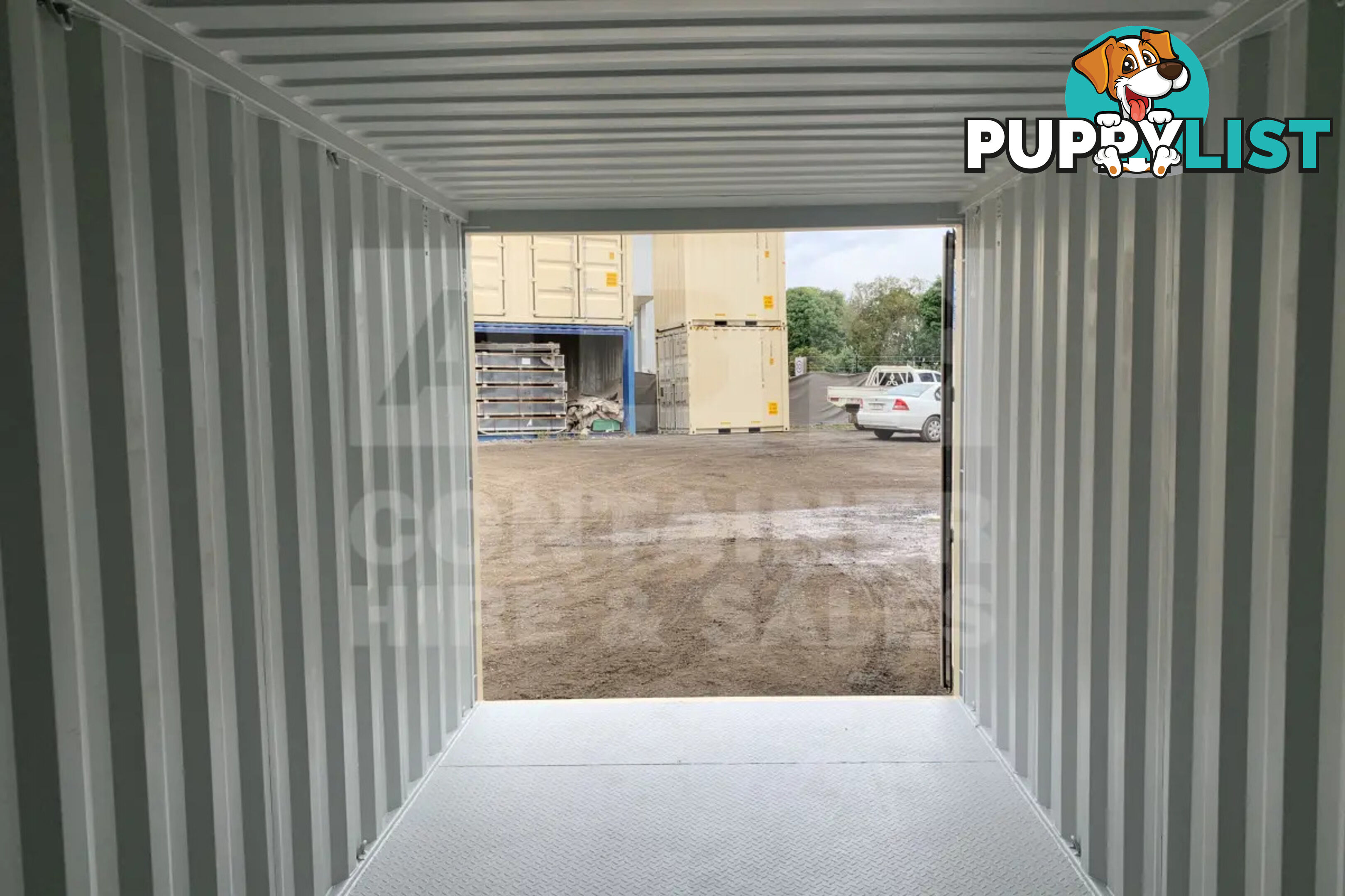20' STANDARD HEIGHT SHIPPING CONTAINER (STEEL FLOOR)