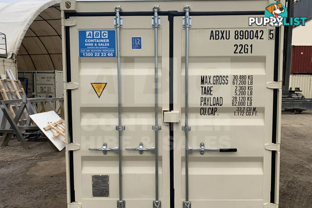 20' STANDARD HEIGHT SHIPPING CONTAINER (STEEL FLOOR)