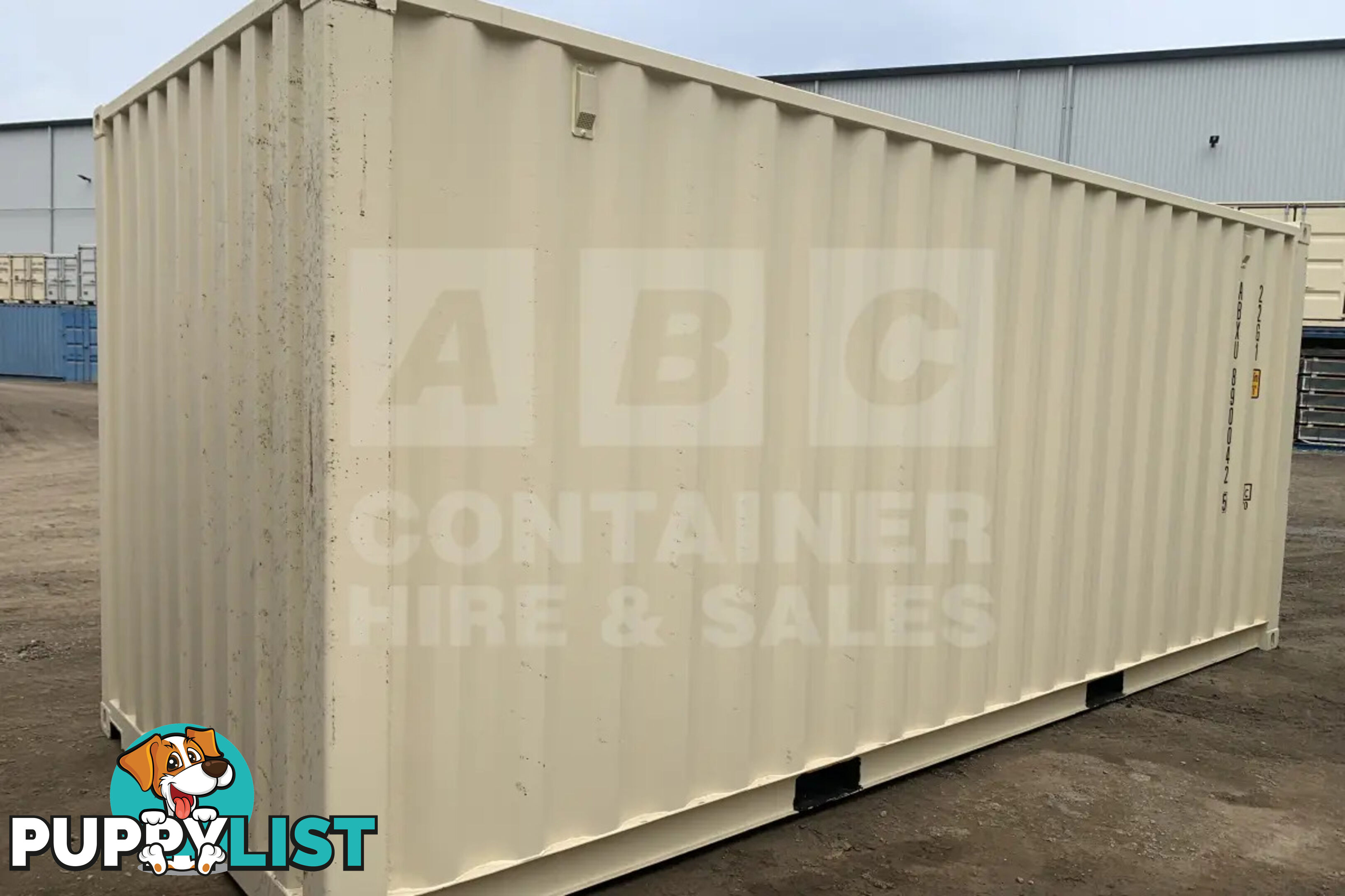 20' STANDARD HEIGHT SHIPPING CONTAINER (STEEL FLOOR)