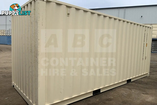 20' STANDARD HEIGHT SHIPPING CONTAINER (STEEL FLOOR)