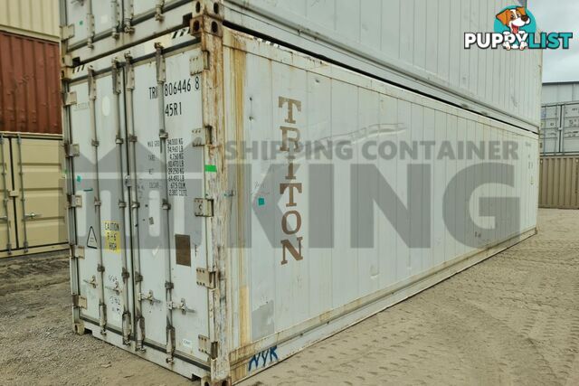 40' HIGH CUBE REFRIGERATED "REEFER" SHIPPING CONTAINER (OPERATIONAL)