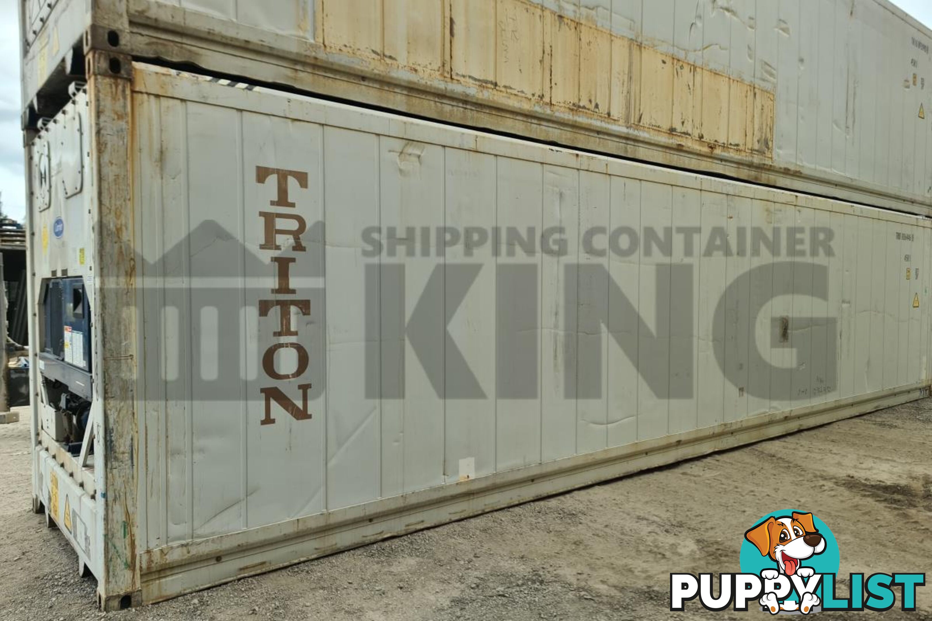 40' HIGH CUBE REFRIGERATED "REEFER" SHIPPING CONTAINER (OPERATIONAL)