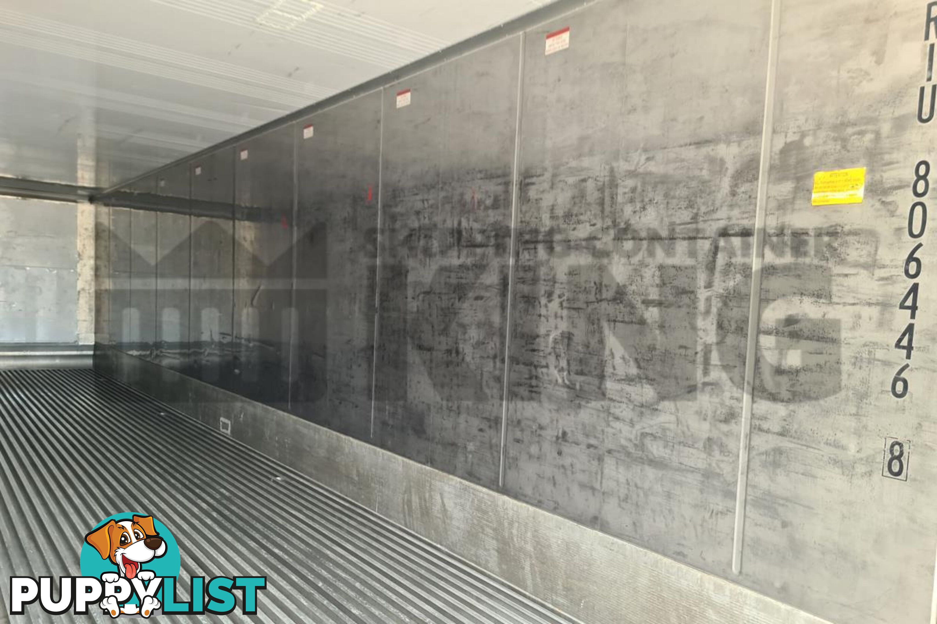 40' HIGH CUBE REFRIGERATED "REEFER" SHIPPING CONTAINER (OPERATIONAL)
