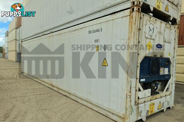 40' HIGH CUBE REFRIGERATED "REEFER" SHIPPING CONTAINER (OPERATIONAL)