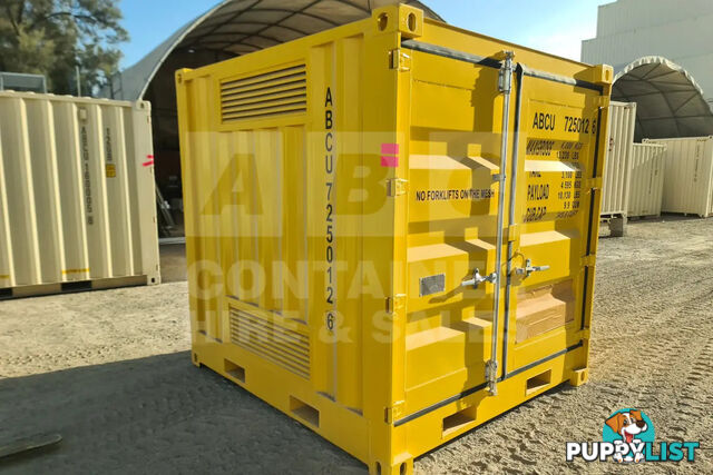 8' DANGEROUS GOODS SHIPPING CONTAINER (4 CORNER POST)