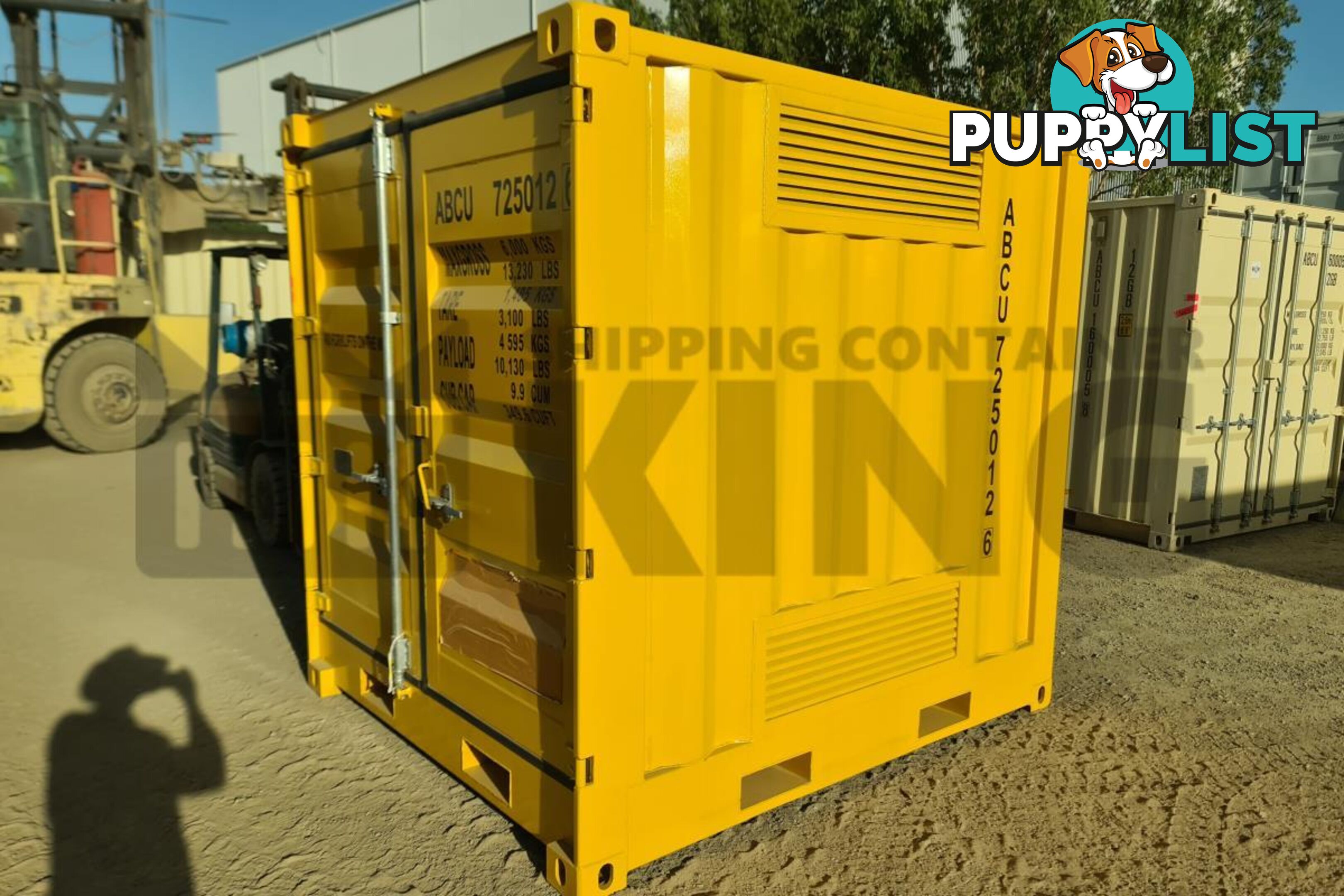 8' DANGEROUS GOODS SHIPPING CONTAINER (4 CORNER POST)