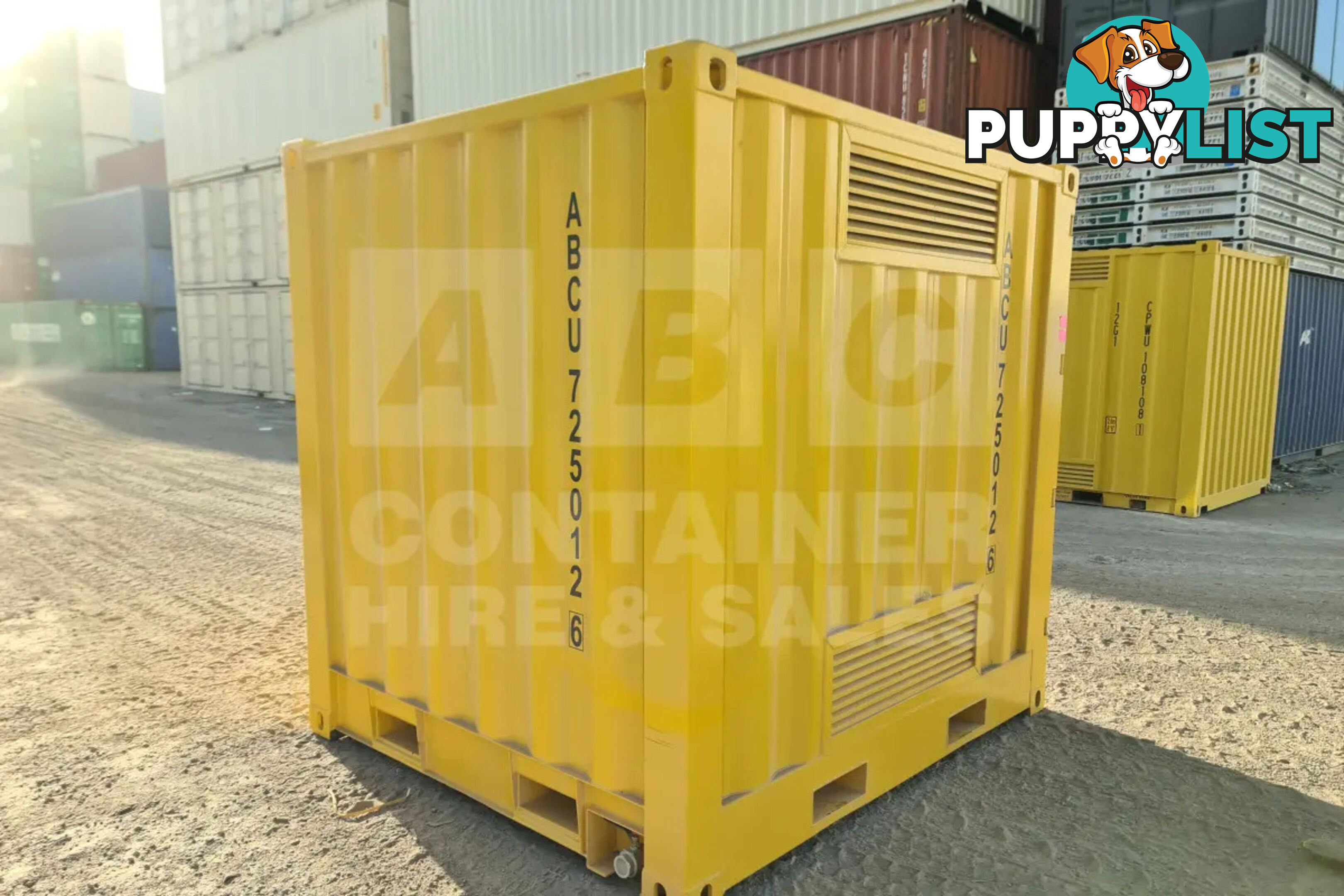 8' DANGEROUS GOODS SHIPPING CONTAINER (4 CORNER POST)