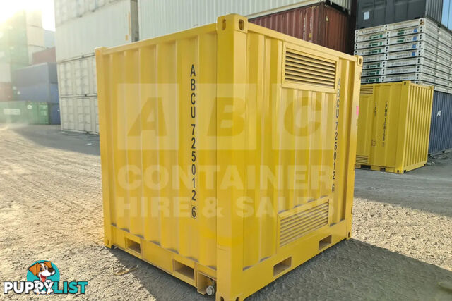 8' DANGEROUS GOODS SHIPPING CONTAINER (4 CORNER POST)