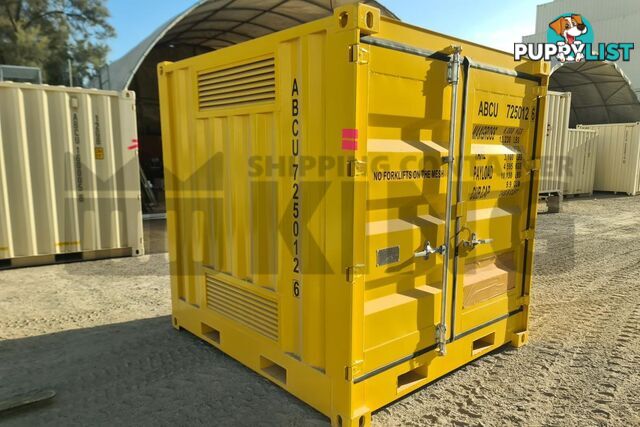 8' DANGEROUS GOODS SHIPPING CONTAINER (4 CORNER POST)