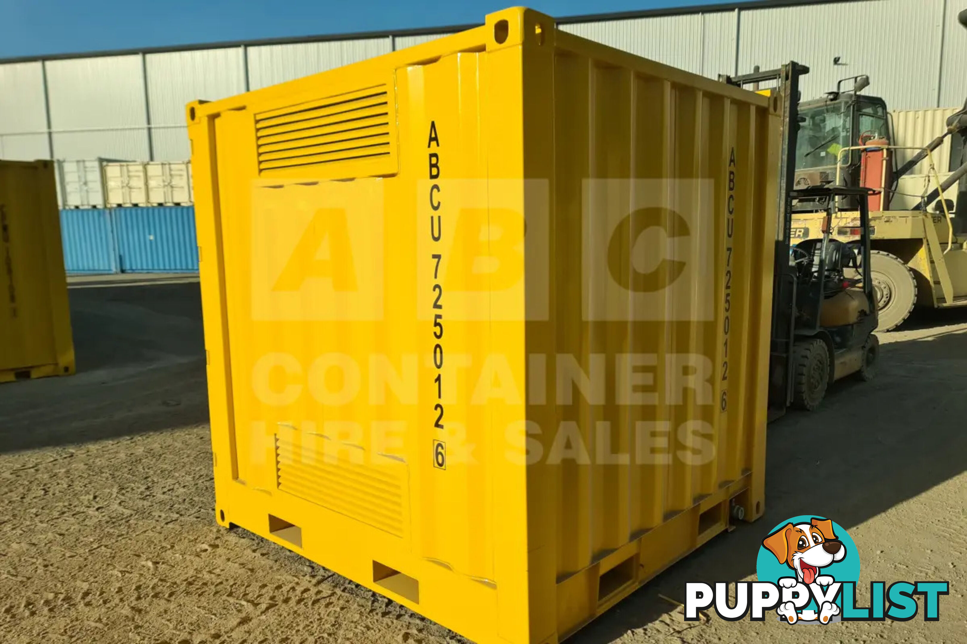 8' DANGEROUS GOODS SHIPPING CONTAINER (4 CORNER POST)