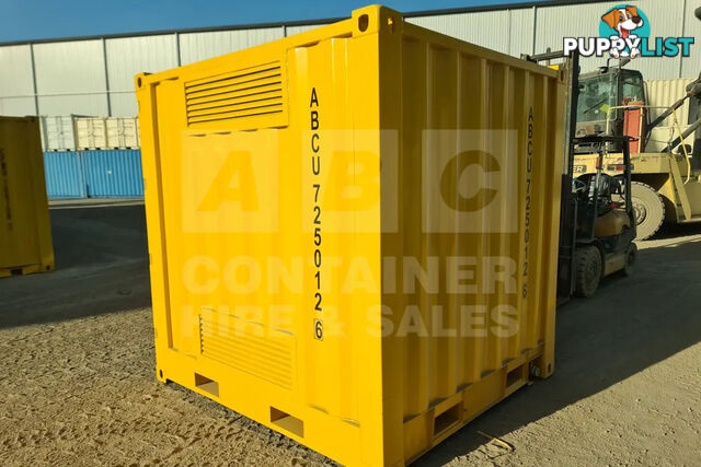 8' DANGEROUS GOODS SHIPPING CONTAINER (4 CORNER POST)