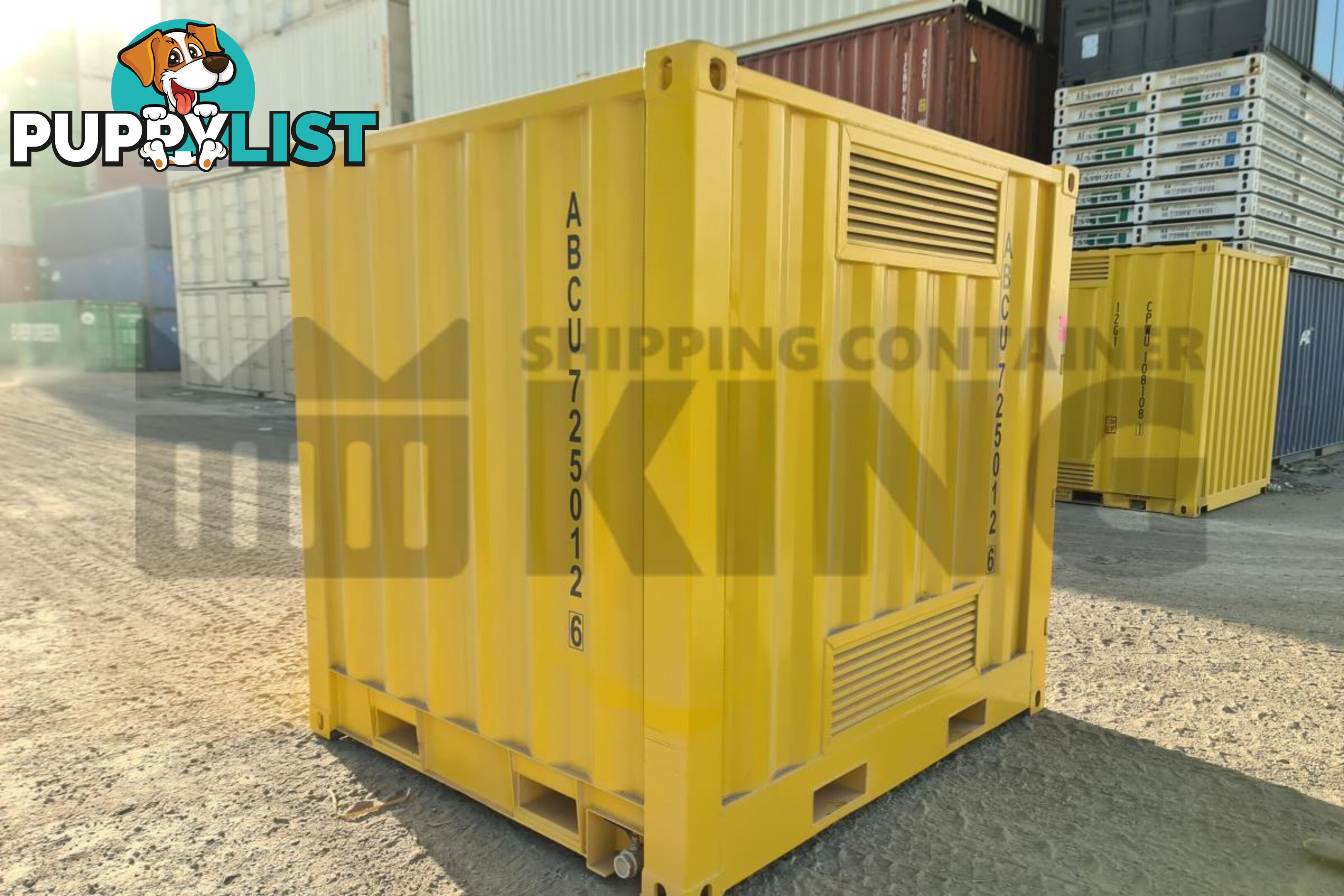 8' DANGEROUS GOODS SHIPPING CONTAINER (4 CORNER POST)