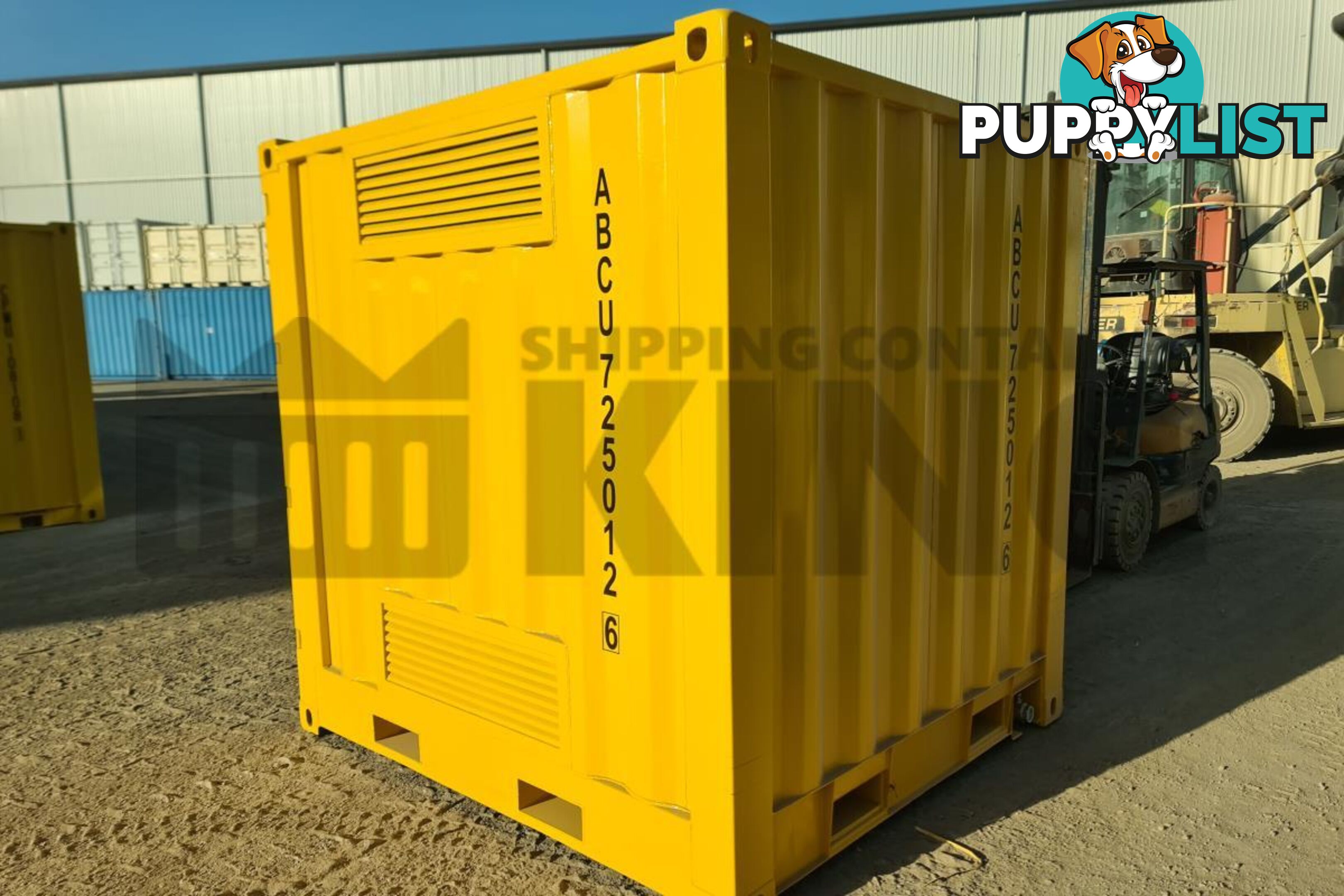 8' DANGEROUS GOODS SHIPPING CONTAINER (4 CORNER POST)