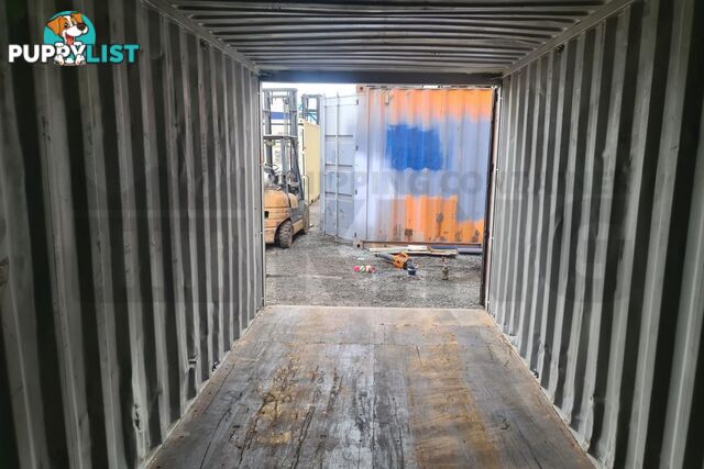 20' STANDARD HEIGHT SHIPPING CONTAINER - in Brisbane