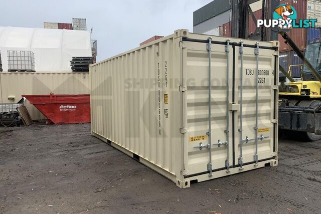 20' STANDARD HEIGHT SHIPPING CONTAINER (DOORS BOTH ENDS) - in Townsville