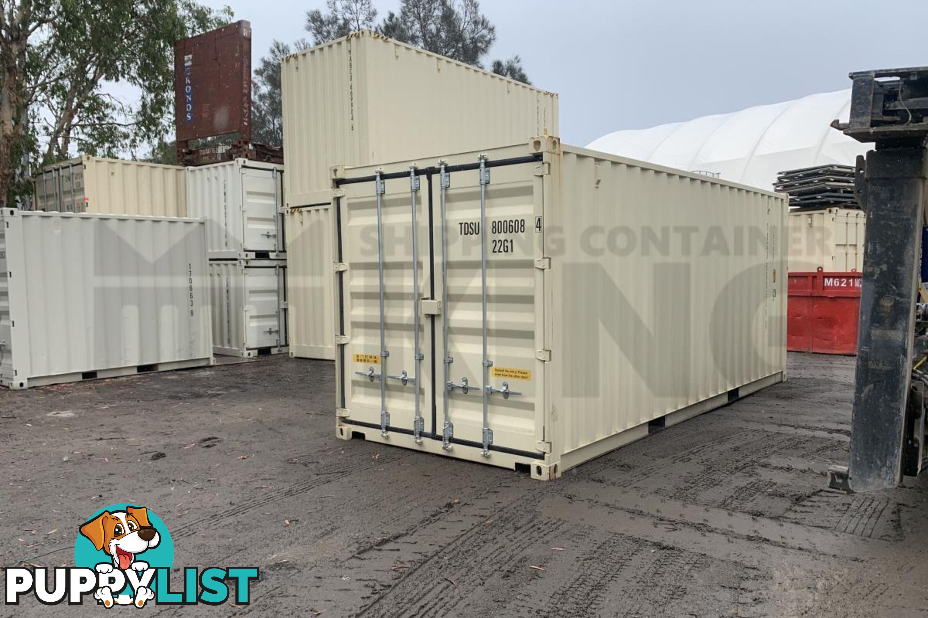 20' STANDARD HEIGHT SHIPPING CONTAINER (DOORS BOTH ENDS) - in Townsville