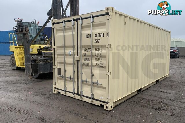 20' STANDARD HEIGHT SHIPPING CONTAINER (DOORS BOTH ENDS) - in Townsville