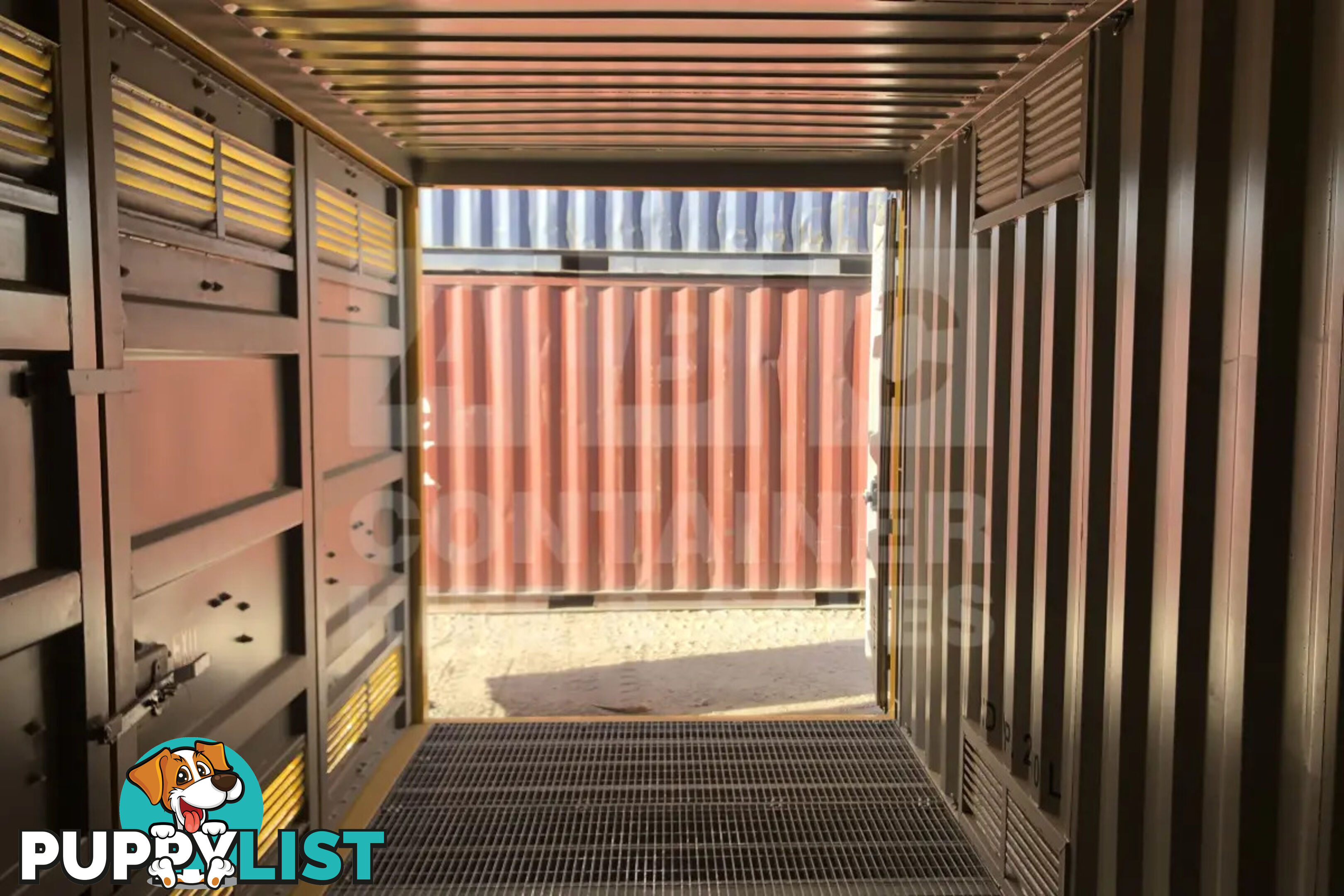 20' HIGH CUBE SIDE OPENING DANGEROUS GOODS SHIPPING CONTAINER