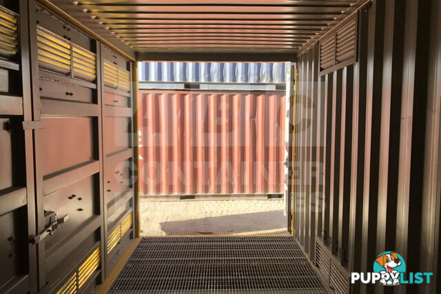 20' HIGH CUBE SIDE OPENING DANGEROUS GOODS SHIPPING CONTAINER