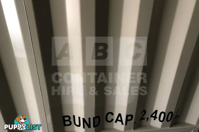 20' HIGH CUBE SIDE OPENING DANGEROUS GOODS SHIPPING CONTAINER